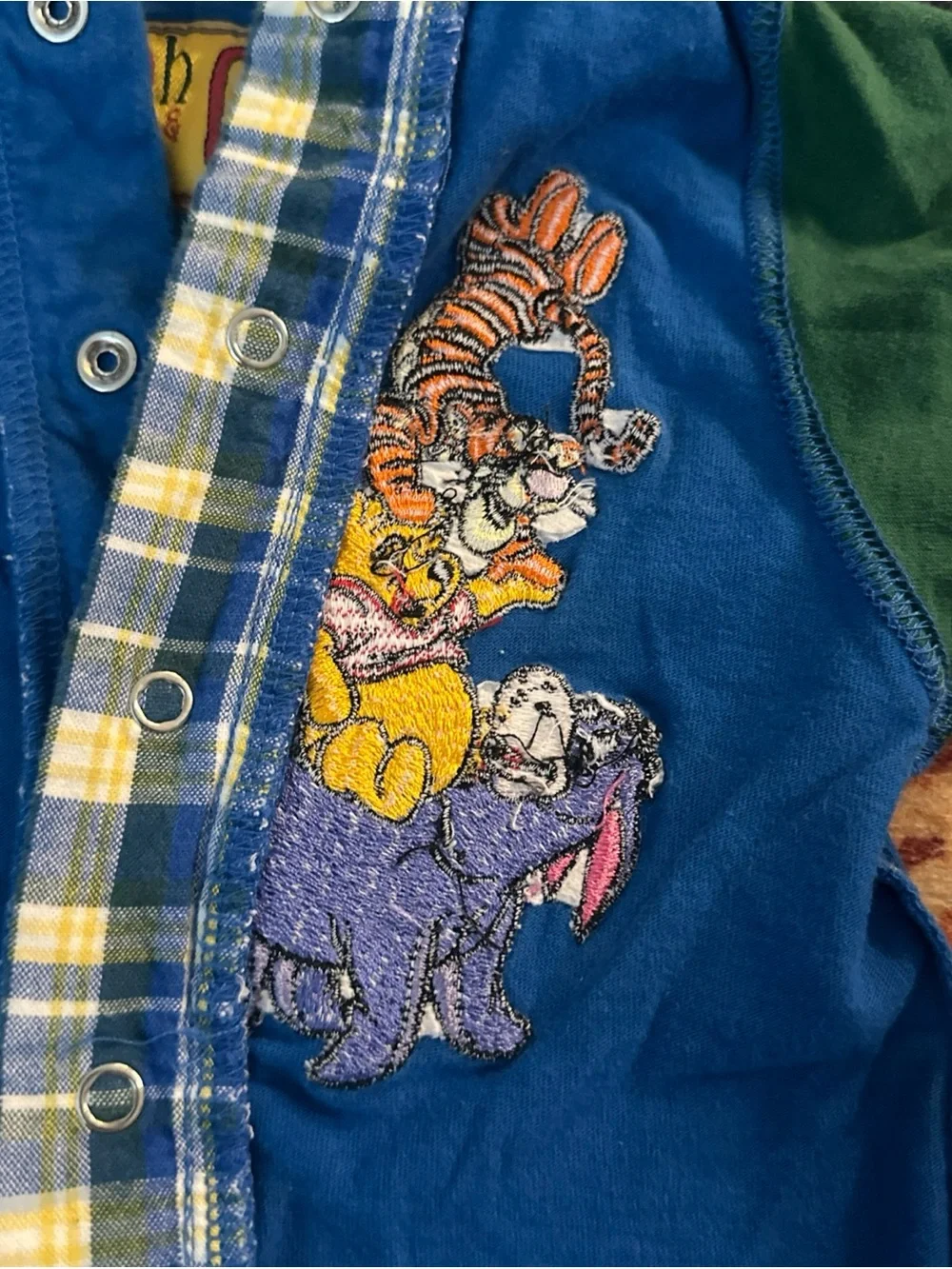 Vintage Disney Tigger Romper Baby Boy 90s Y2K Winnie the Pooh